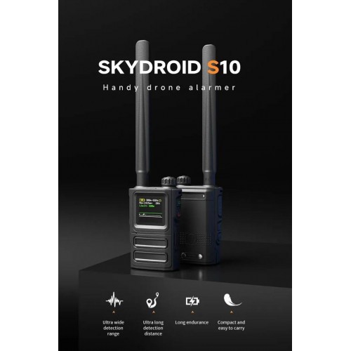 Детектор-обнаружитель дронов SKYDROID S-10 / «СОКОЛ 10»  портативный всенаправленный