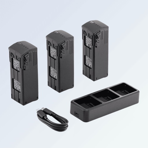 Набор аккумуляторов 3 шт для DJI Mavic 3 + хаб зарядки 