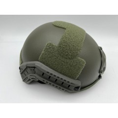 Кевларовый тактический баллистический шлем FAST Ops-Core NIJ IIIA / Бр2 класс защиты / без ушей с системой регулировки Венди
