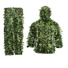 Маскировочный камуфляжный костюм снайпера и разведчика с бионическими листьями