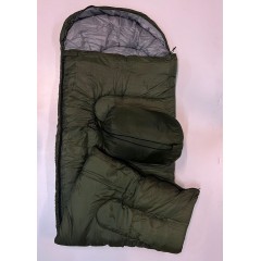 -30°с мешок спальный утеплённый защитного цвета (олива)