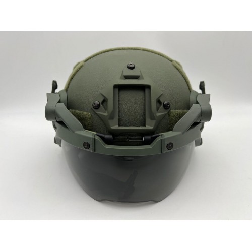 Откидные тактические нашлемные очки с креплением для шлема FAST/MICH/Ops-Core и другим моделям современных тактических шлемов в Москве