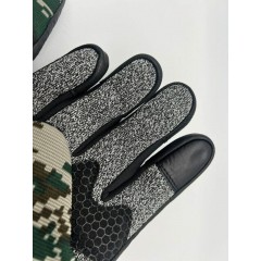 Перчатки с защитой от порезов, тактические с кожаными вставками 