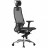 Кресло офисное Метта Samurai S-3.04 с подголовником сверхпрочная ткань-сетка черное 531535 (1)