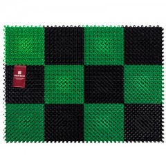 Грязезащитный коврик Vortex Травка 42х56 см черно-зеленый 23001