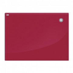 Доска магнитно-маркерная стеклянная 60x80 см красная 2х3 Office 236540 (1)