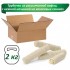 Вафли-трубочки TWIGGY в белой глазури с кокосом 2 кг картонная коробка РКВ346 622517 (1)