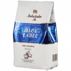 Кофе в зернах AMBASSADOR Blue Label 1 кг арабика 100% ШФ000025903 622915 (1)
