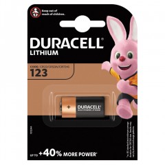 Батарейка литиевая Duracell Ultra CR123 1 шт 75058646