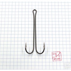 Крючок Koi 3 XL Double Hook № 3/0 , BN, двойник (10 шт.) KH2421-3/0BN