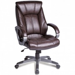 Кресло офисное Brabix Maestro EX-506 экокожа коричневое 530878 (1)