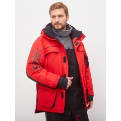 Зимний костюм для рыбалки Canadian Camper Snow Lake Pro цвет Black/Red (M)