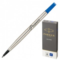 Стержень для ручки-роллера Parker "Quink RB" металлический 116 мм узел 0,5 мм синий 170316 (1)