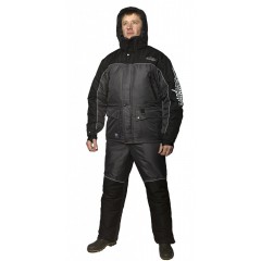 Зимний костюм для рыбалки Canadian Camper Denwer Pro цвет Black/Gray (L (48-50) 170-176)