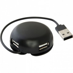 Хаб DEFENDER Quadro Light USB 20 4 порта 83201 512035 (1)