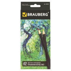 Карандаши цветные Brauberg Artist line 12 цветов 180539 (6)