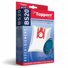 Мешок для пылесоса пылесборник синт TOPPERR BS20 BOSCH SIEMENS к-т 4 шт 1401 456435 (1)