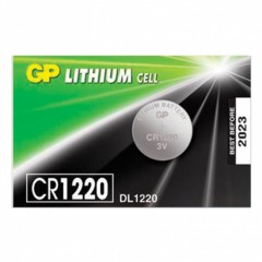 Батарейка литиевая GP Lithium CR1220 1 шт CR1220RA-7C5 (5)