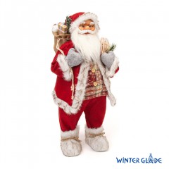 Игрушка Дед Мороз под елку 80 см M95