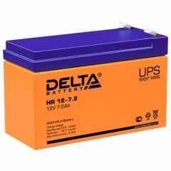 Аккумуляторная батарея для ИБП 12 В 7,2 Ач 151х65х94 мм DELTA HR 12-72 354895 (1)
