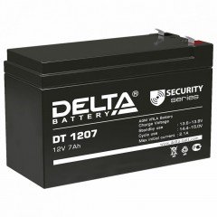 Аккумуляторная батарея для ИБП 12 В 7 Ач 151х65х95 мм DELTA DT 1207 354897 (1)