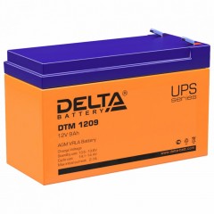 Аккумуляторная батарея для ИБП 12 В 9 Ач 151х65х94 мм DELTA DTM 1209 354898 (1)