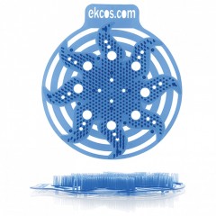 Коврики-вставки для писсуара ЭКОС POWER-SCREEN аромат Мята цвет синий 604663 (1)