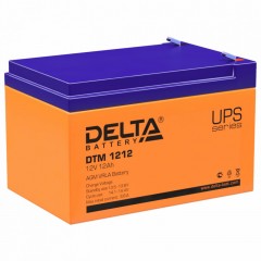 Аккумуляторная батарея для ИБП 12 В 12 Ач 151х98х95 мм DELTA DTM 1212 354906 (1)