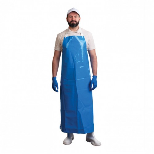 Фартук защитный полиуретановый облегченный размер 90 х 115 см синий ЛАРИПОЛ 608555 (1)