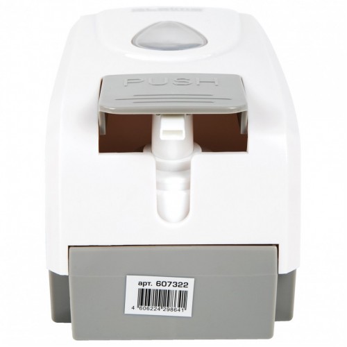 Дозатор для жидкого мыла-пены Laima Professional ECONOMY Наливной 1 л белый 607322 (1)