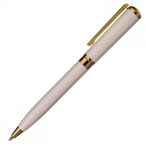 Ручка подарочная шариковая Galant ROSETTE корп. слоновая кость с розовым оттенком синяя 143503 (1)
