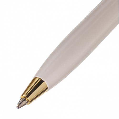 Ручка подарочная шариковая Galant ROSETTE корп. слоновая кость с розовым оттенком синяя 143503 (1)