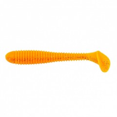 Виброхвост Helios Catcher 2,75"/7 см, цвет Orange & Sparkles 7 шт HS-1-022